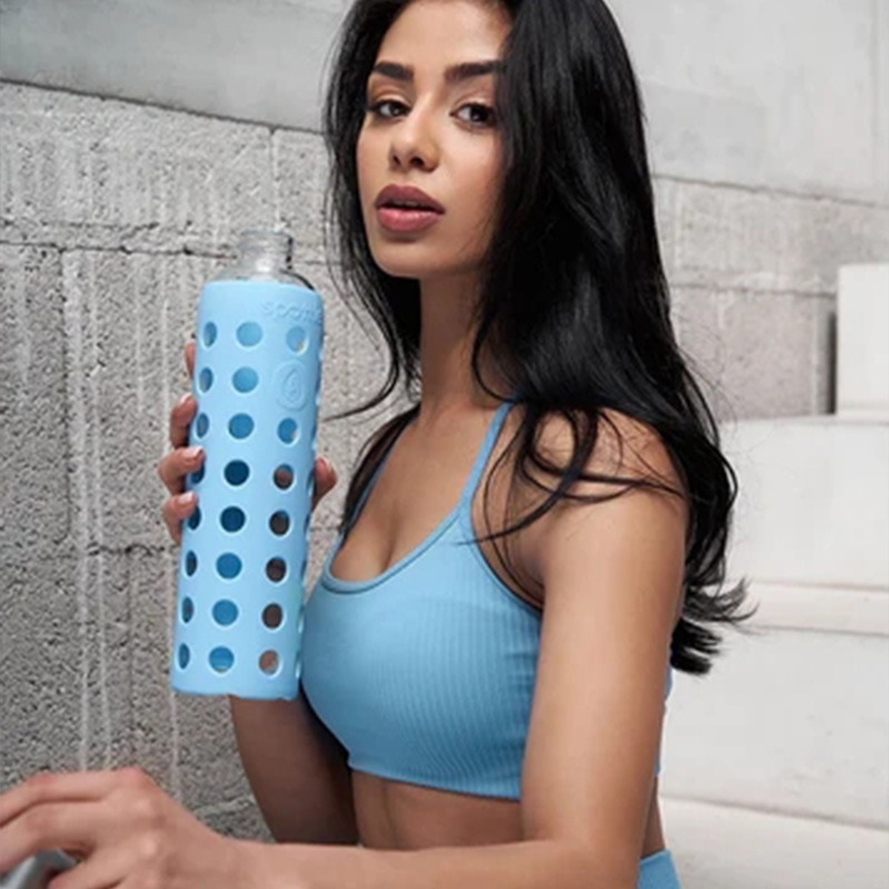 Custom Glass Water Bottle
